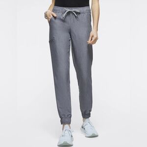 Jaanuu Essential 5-Pocket Jogger size xs petite scrub pants Heather grey